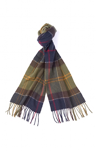 Barbour Tartan Cashmere Scarf
