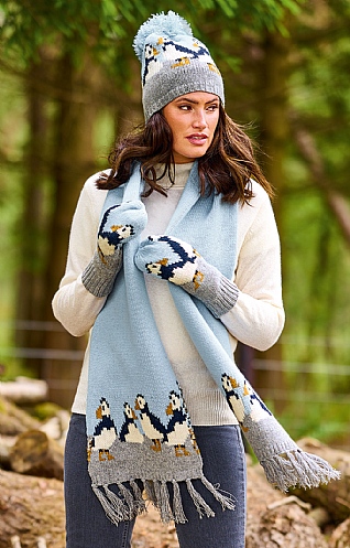 House Of Bruar Ladies Lambswool Scarf