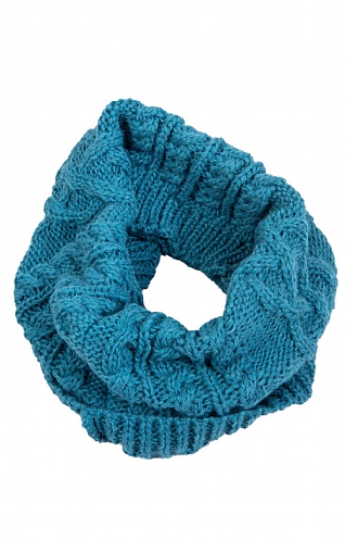 House Of Bruar Ladies Chunky Cable Scarf