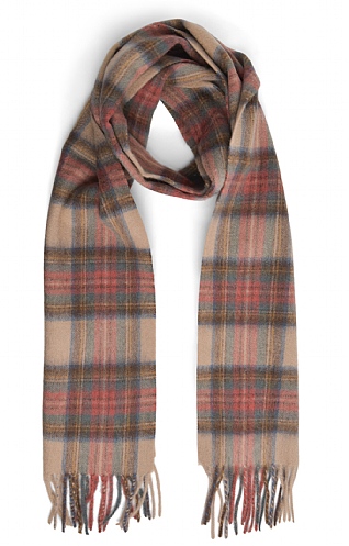 House of Bruar Lambswool Tartan Scarf, Antique Dress Stewart