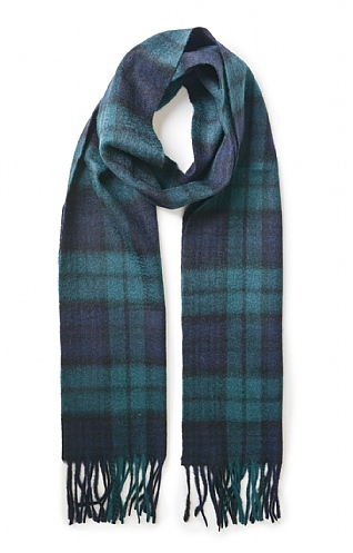 House of Bruar Lambswool Tartan Scarf - Blackwatch Tartan, Blackwatch