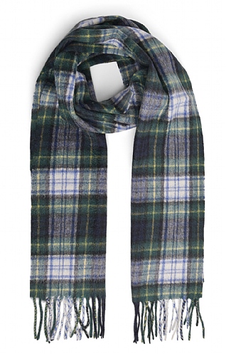 House of Bruar Lambswool Tartan Scarf, Dress Gordon