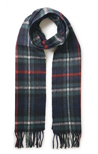 House of Bruar Lambswool Tartan Scarf - Mackenzie Tartan, Mackenzie