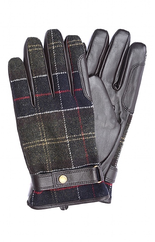 Men's Barbour Newbrough Tartan Glove Men's Barbour Newbrough Tartan Glove