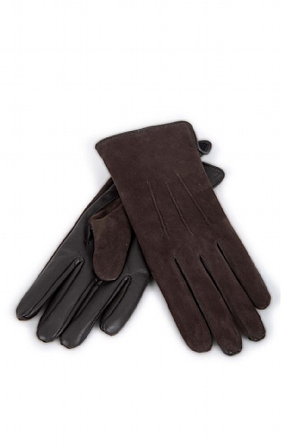 Suede and Leather Gloves