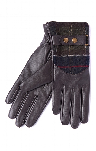 Barbour Dee Tartan Gloves