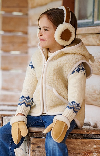 Child’s Sheepskin Mittens Child’s Sheepskin Mittens