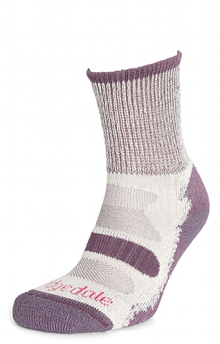 Ladies Light Hiker Socks, Plum