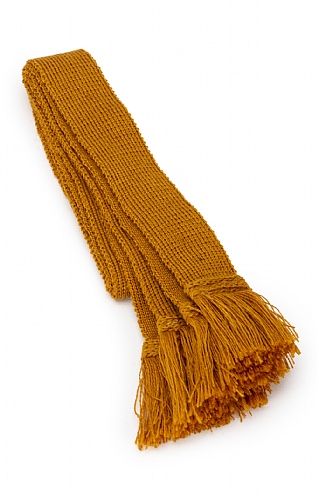 House of Cheviot Plain Sock Ties, Ochre