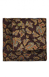 Twill Printed Paisley Hankie Twill Printed Paisley Hankie