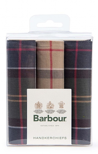 Barbour Tartan Handkerchiefs, Tartan
