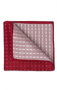 Polka Dot Silk Hankie