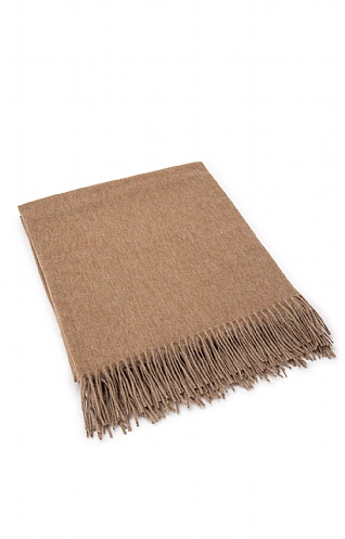 Lambswool Herringbone Check Rug