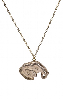 Elephant Head Necklace Elephant Head Necklace