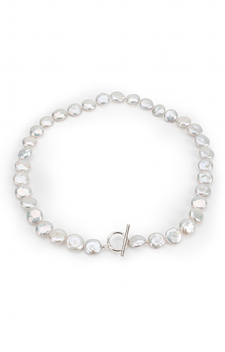 Pearls of the Orient Pearl Coin Necklace