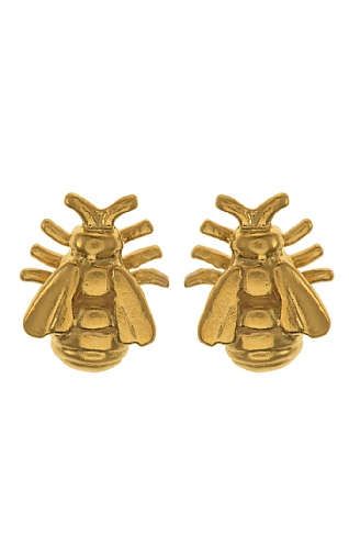 Alex Monroe Small Honey Bee Studs