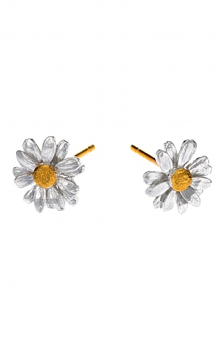 Alex Monroe Daisy Stud Earrings