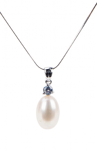 Pearls of the Orient Pearl Tear Drop Necklace