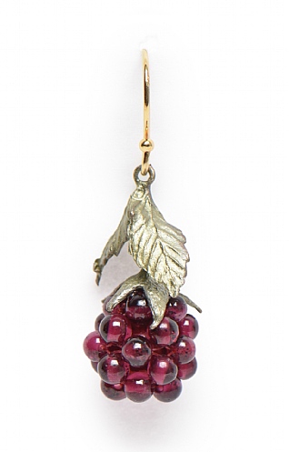 Raspberry Earrings