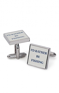 Rather Be Fishing Cufflinks Rather Be Fishing Cufflinks