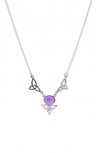Celtic Amethyst Necklace