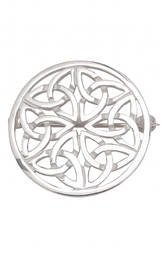Shetland Jewellery Circular Celtic Brooch