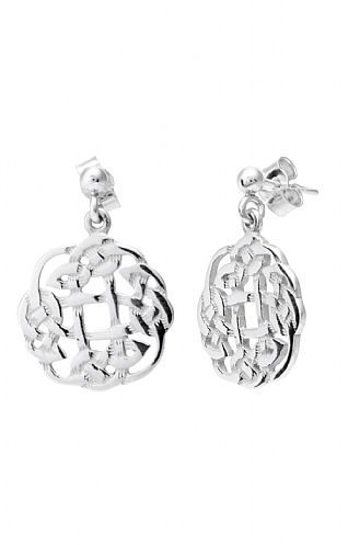 Celtic Drop Earrings