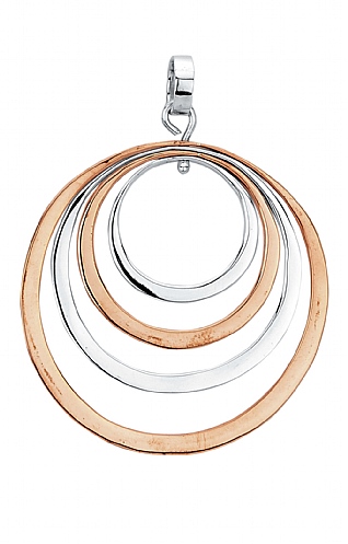 Tianguis Jackson Silver and Copper Four Ring Pendant
