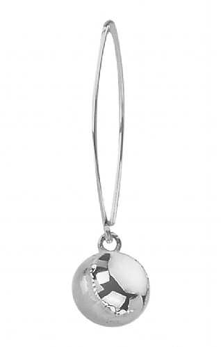 Tianguis Jackson Silver Small Ball Drop Earrings