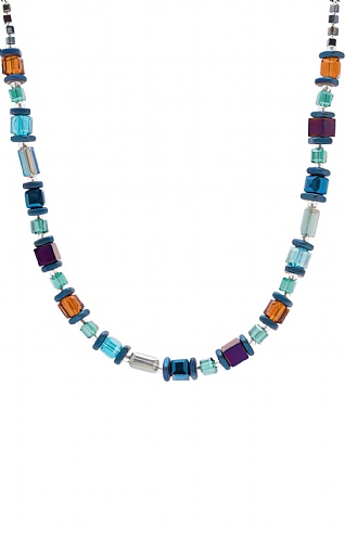 Arran Bay Metal Crystal Necklace