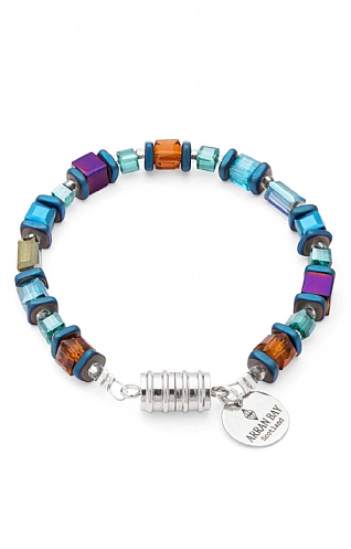 Arran Bay Metal Crystal Bracelet