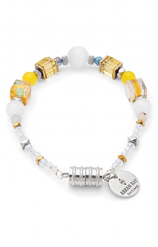 Arran Bay Yellow Agate Bracelet