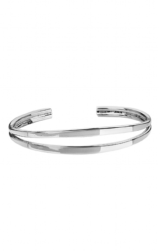 Tianguis Jackson Silver Three-Quarter Strand Bangle