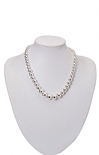 Silver Ball Necklace Silver Ball Necklace