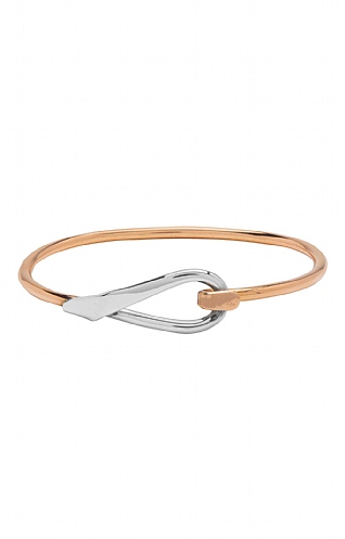 Tianguis Jackson Silver and Copper Loop Bangle