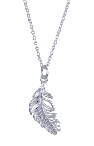 Reeves & Reeves Feather Drop Necklace