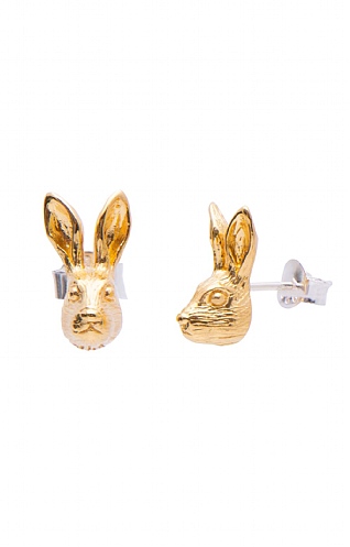 Reeves & Reeves Hare Stud Earrings