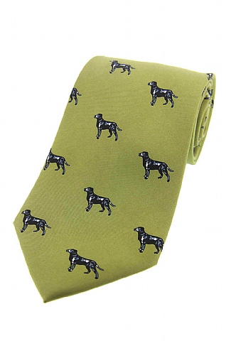 Woven Labrador Tie