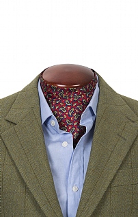 Small Paisley Printed Cravat Small Paisley Printed Cravat