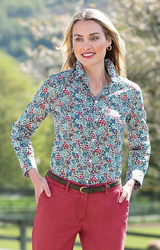 Liberty Print Cotton Lawn Blouse Liberty Print Cotton Lawn Blouse