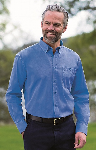 Sulphur Washed Cotton Shirt