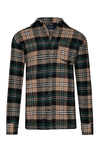 Mens plaid deals overshirt