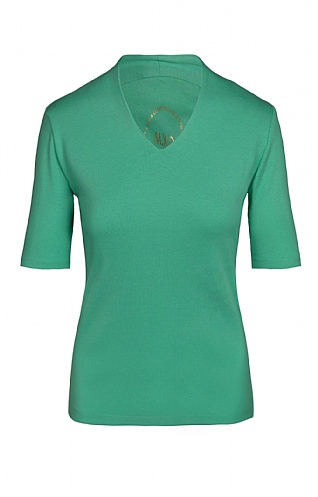 House Of Bruar Ladies High V-Neck T-Shirt