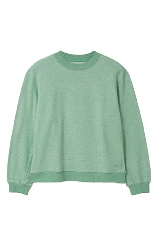 Ladies Crew Clothing Essential Sweater, Grass Green