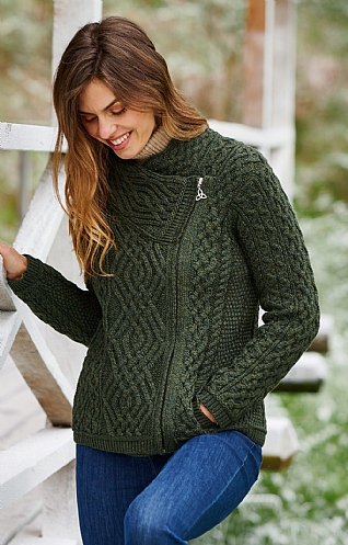 Aran Zip Jacket Aran Zip Jacket