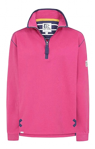Lazy jacks full zip sweatshirt top