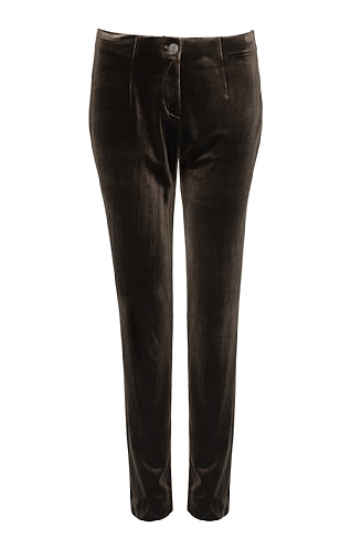 Velvet Pull-On Trousers