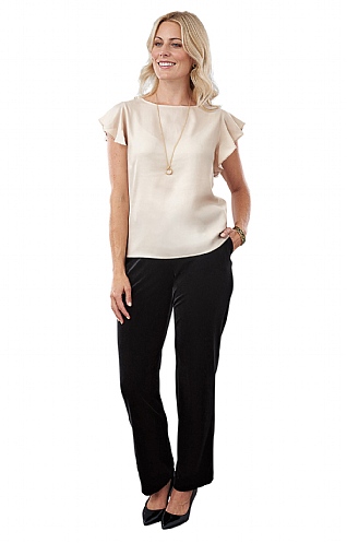 Ladies Velvet Trousers
