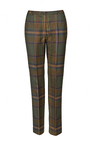 Ladies Plaid Trousers
