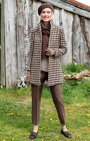Cropped Flannel Trousers Cropped Flannel Trousers